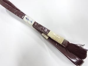 未使用品　正絹　撚り房　手組帯締め